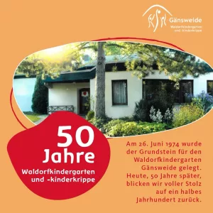 50 Jahre Waldorfkindergarten